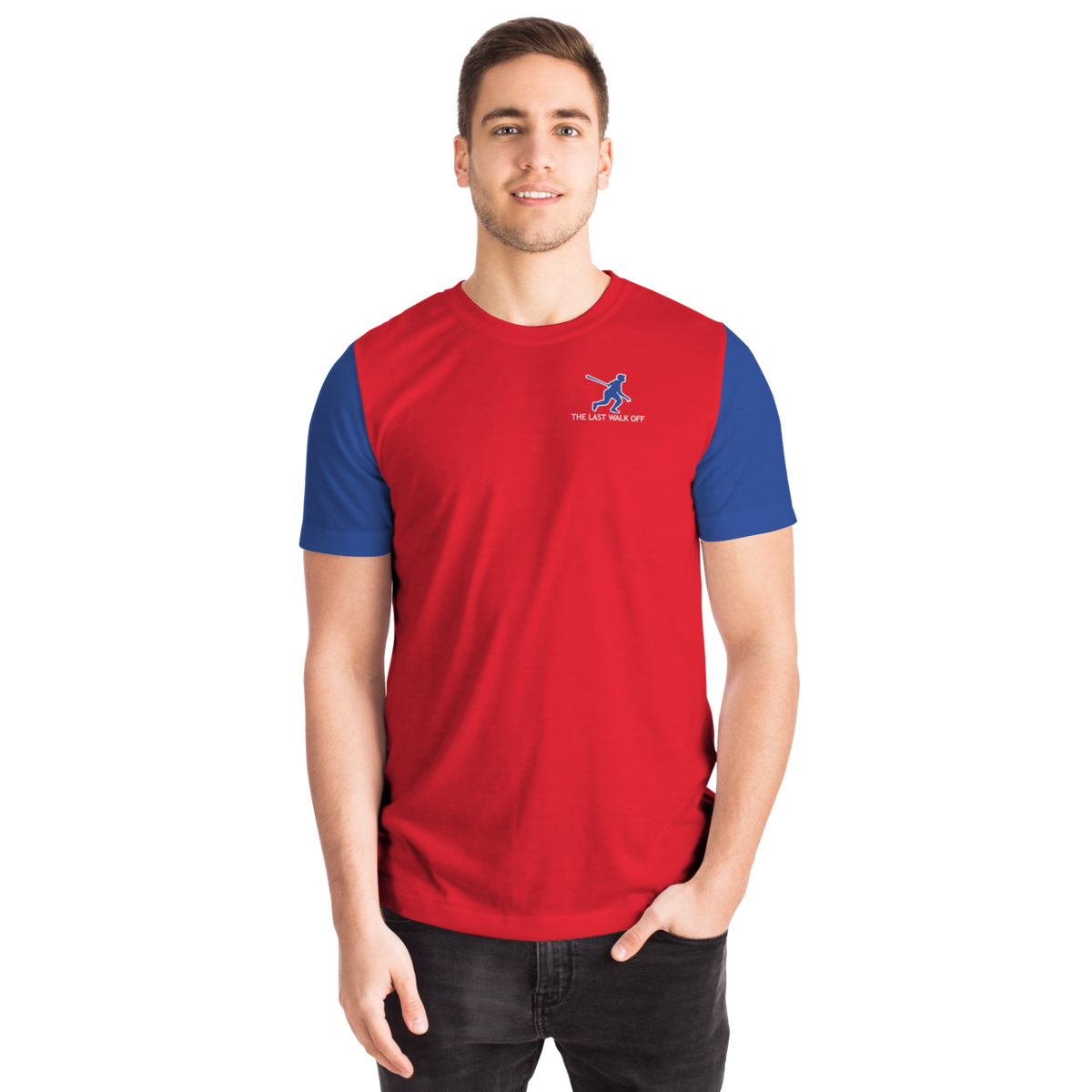 Philadelphia Red Blue Short Sleeve Shirt
