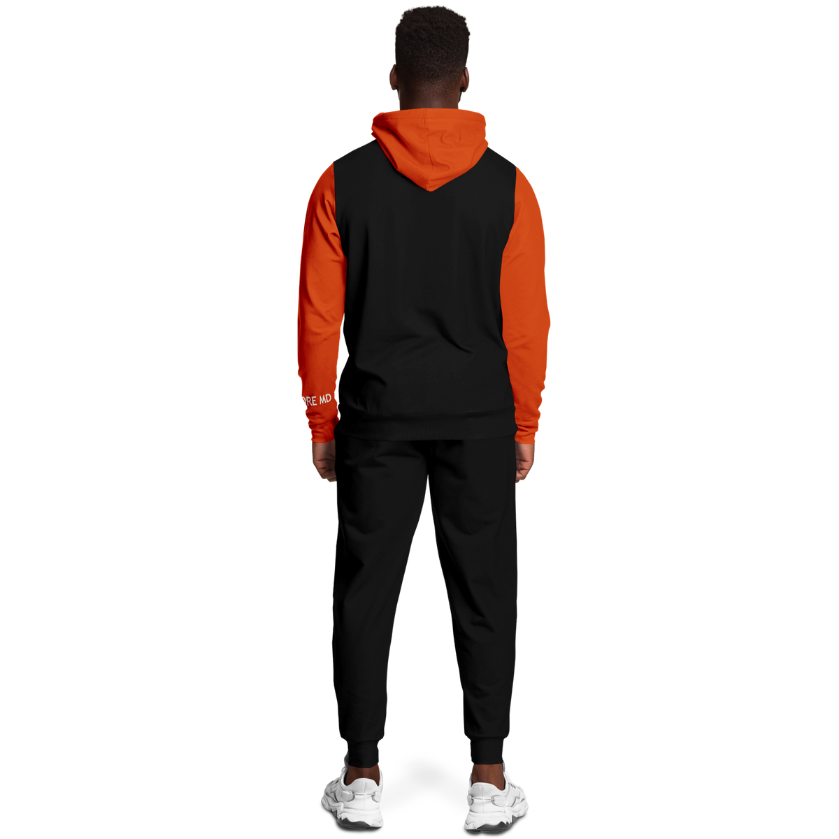 Baltimore Black Orange Hoodie and Joggers