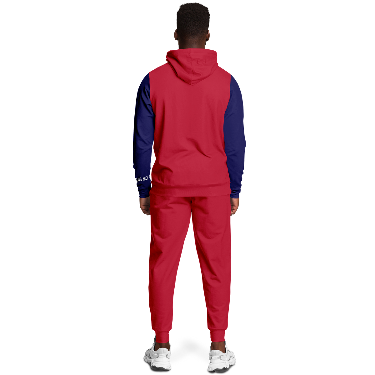 Saint Louis Red Navy Blue Hoodie and Joggers