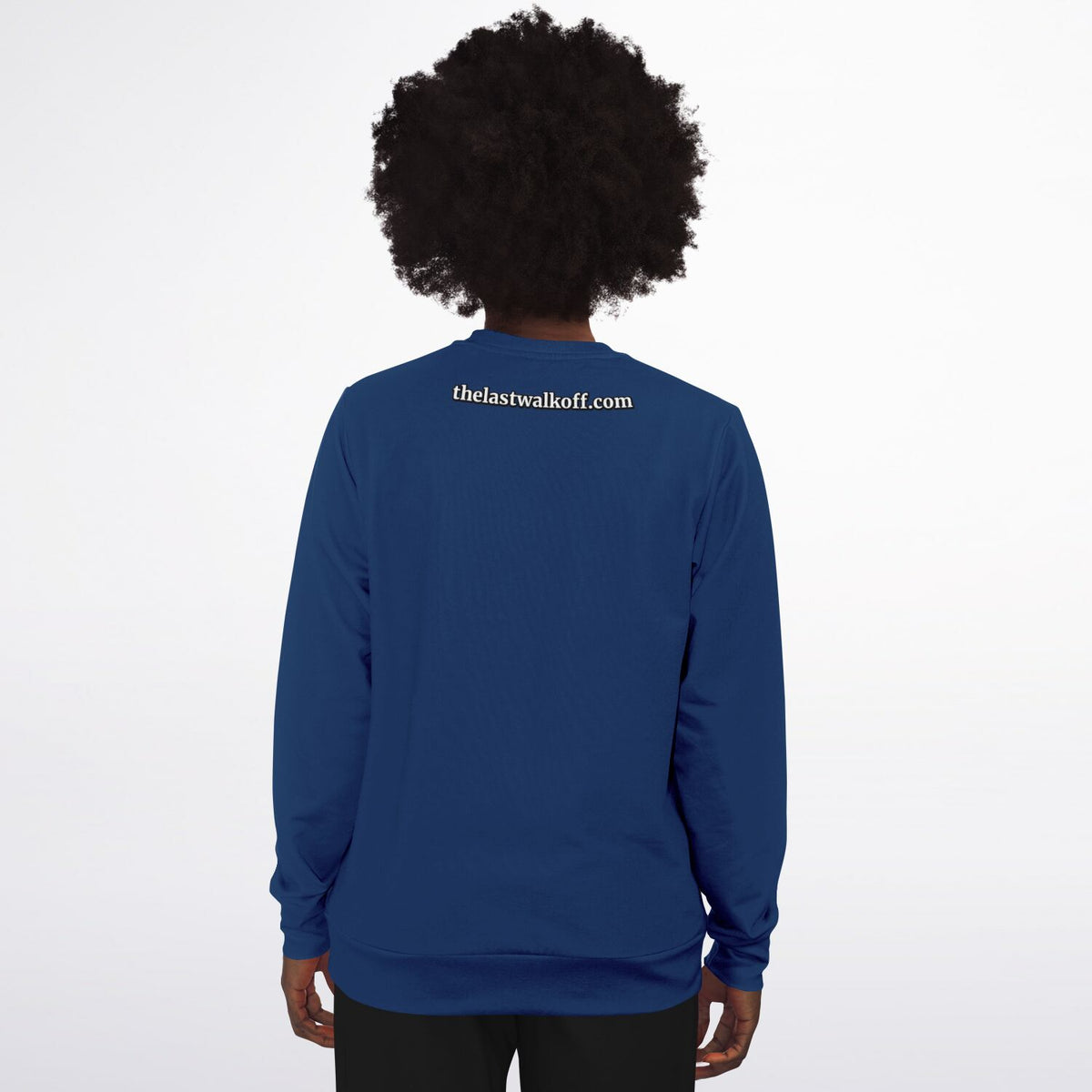 Honey Do's Dark Blue Orange Long Sleeve Shirt 2