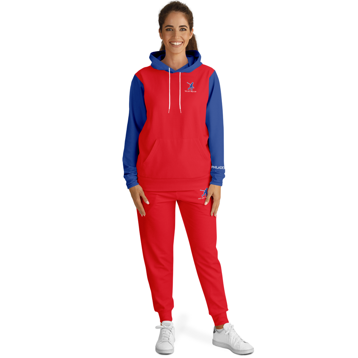 Philadelphia Red Blue Hoodie and Joggers Liberty Bell