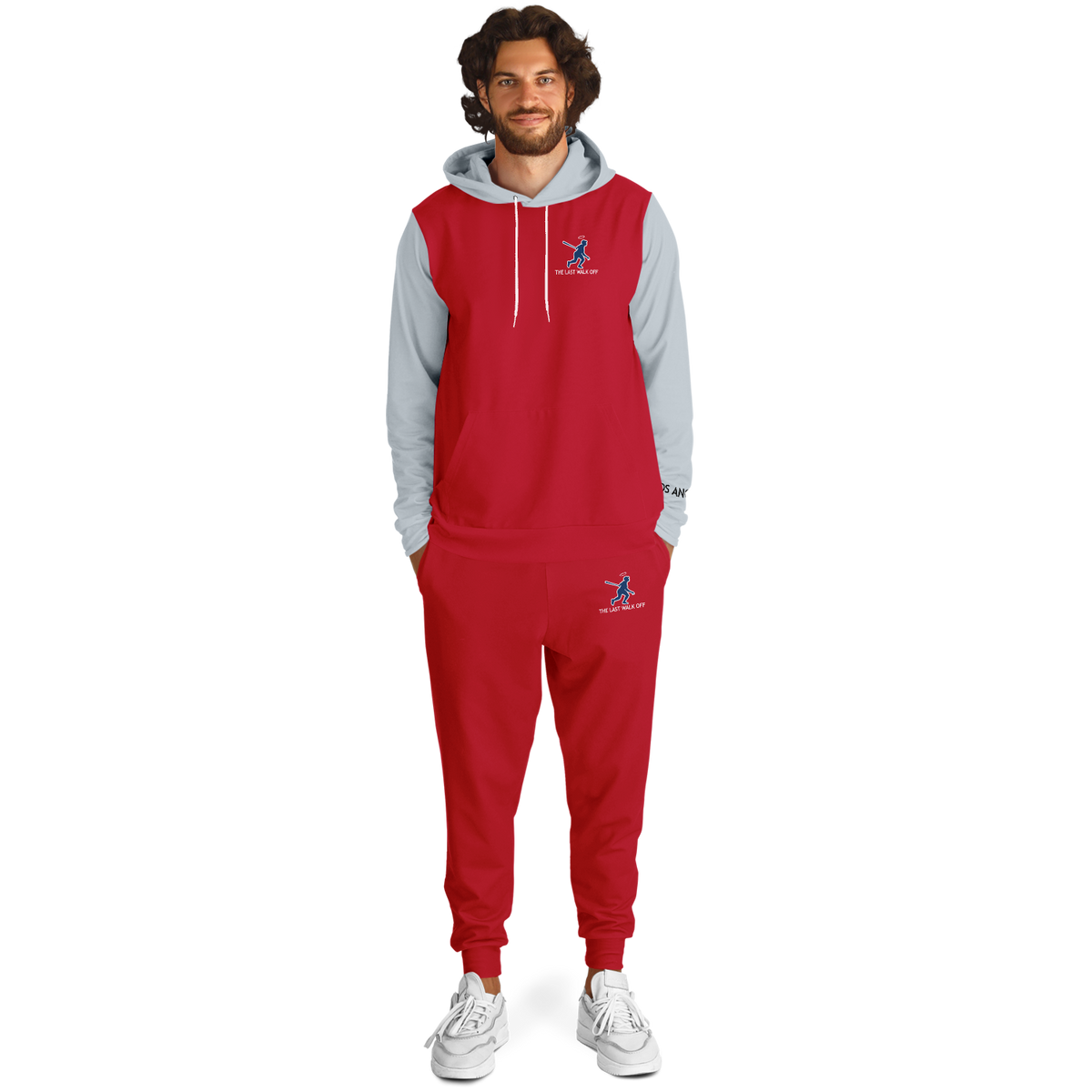 Los Angeles Red Hoodie and Joggers