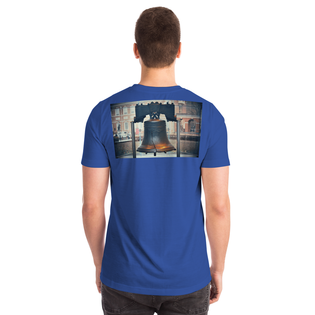 Philadelphia Blue T-Shirt Liberty Bell