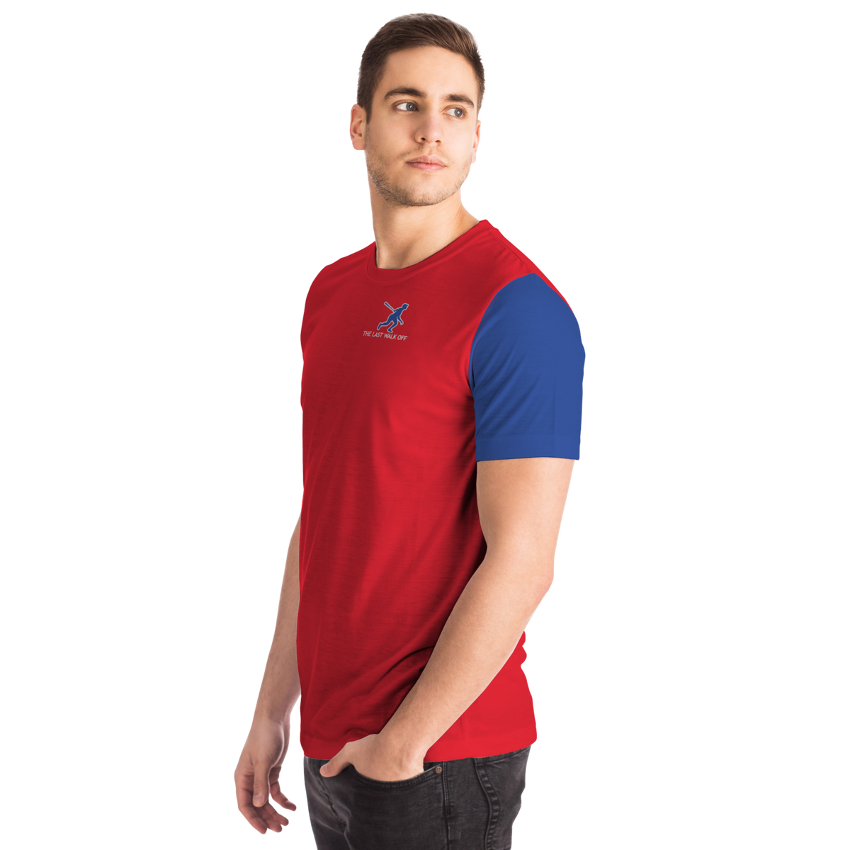 Philadelphia Red Blue Short Sleeve Shirt