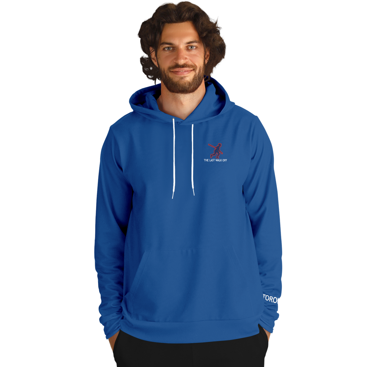 Toronto Blue Hoodie Skyline