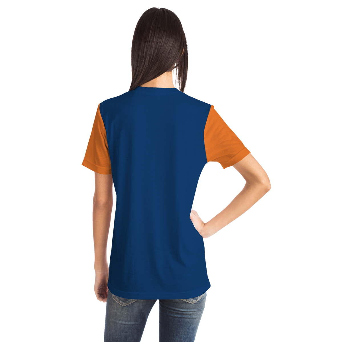 Houston Blue Orange Short Sleeve Shirt