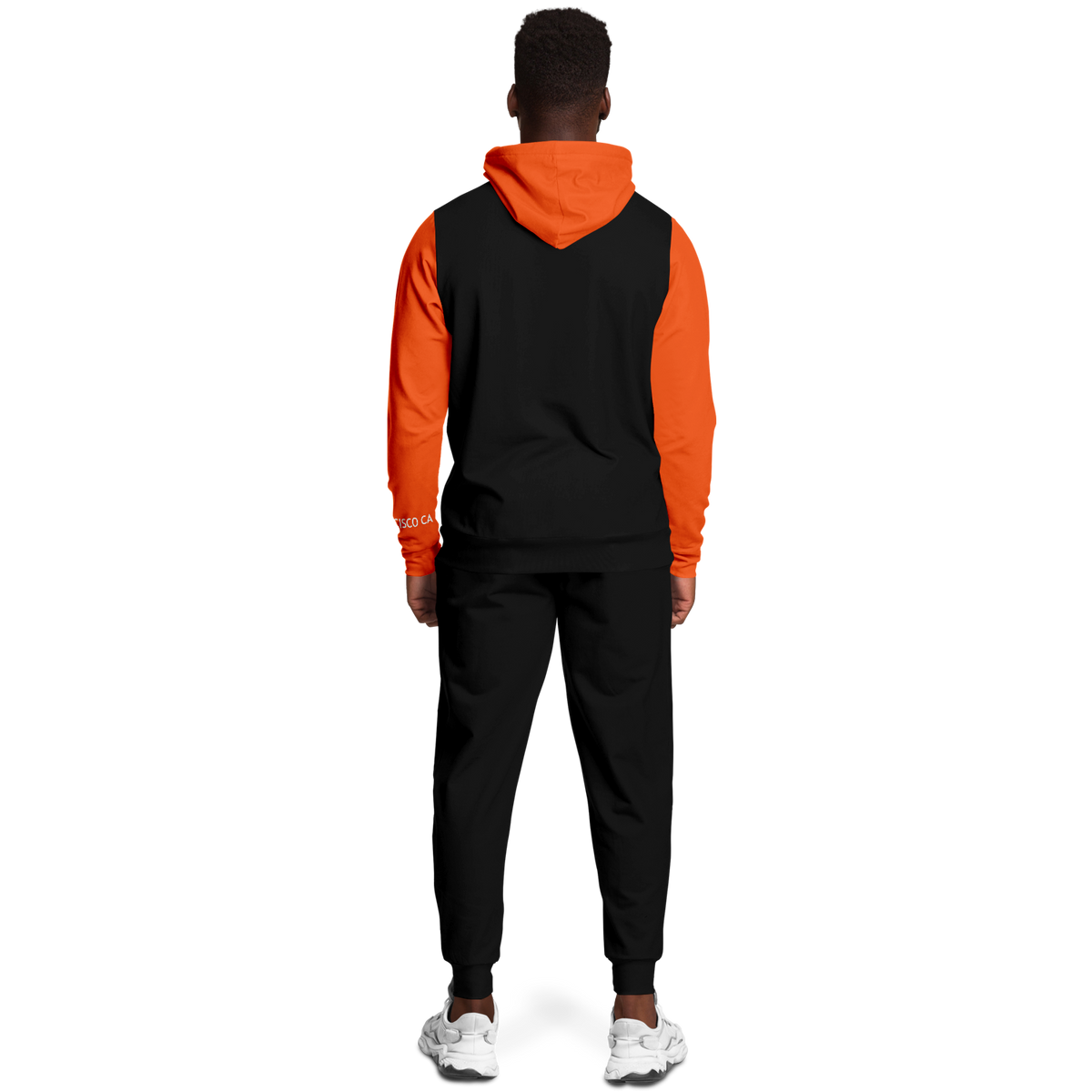 San Francisco Black Orange Hoodie and Joggers