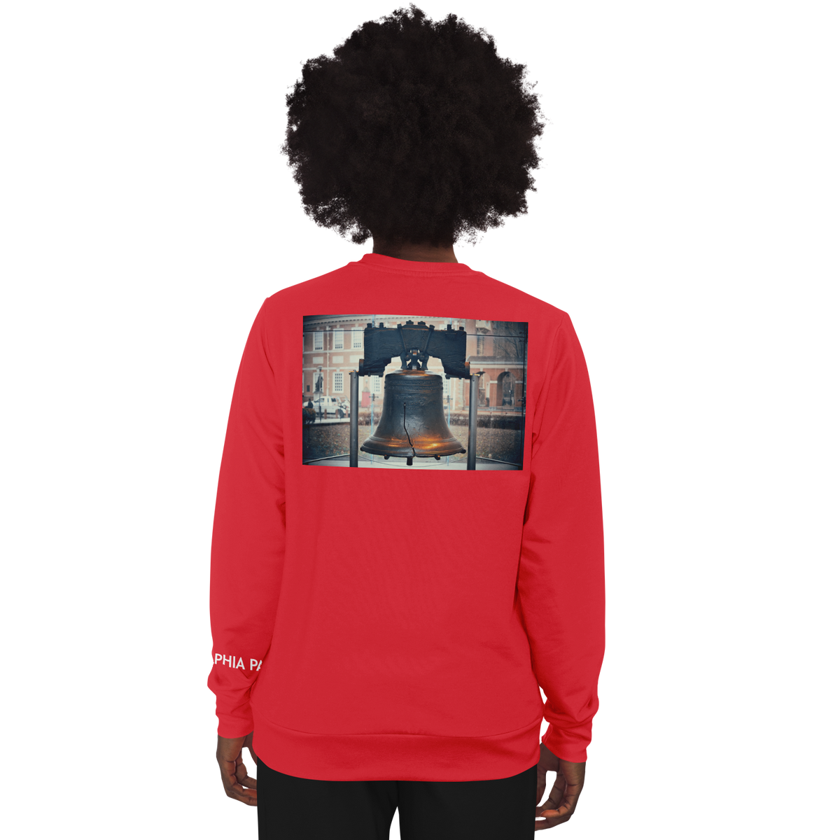Philadelphia Red Long Sleeve Shirt Liberty Bell