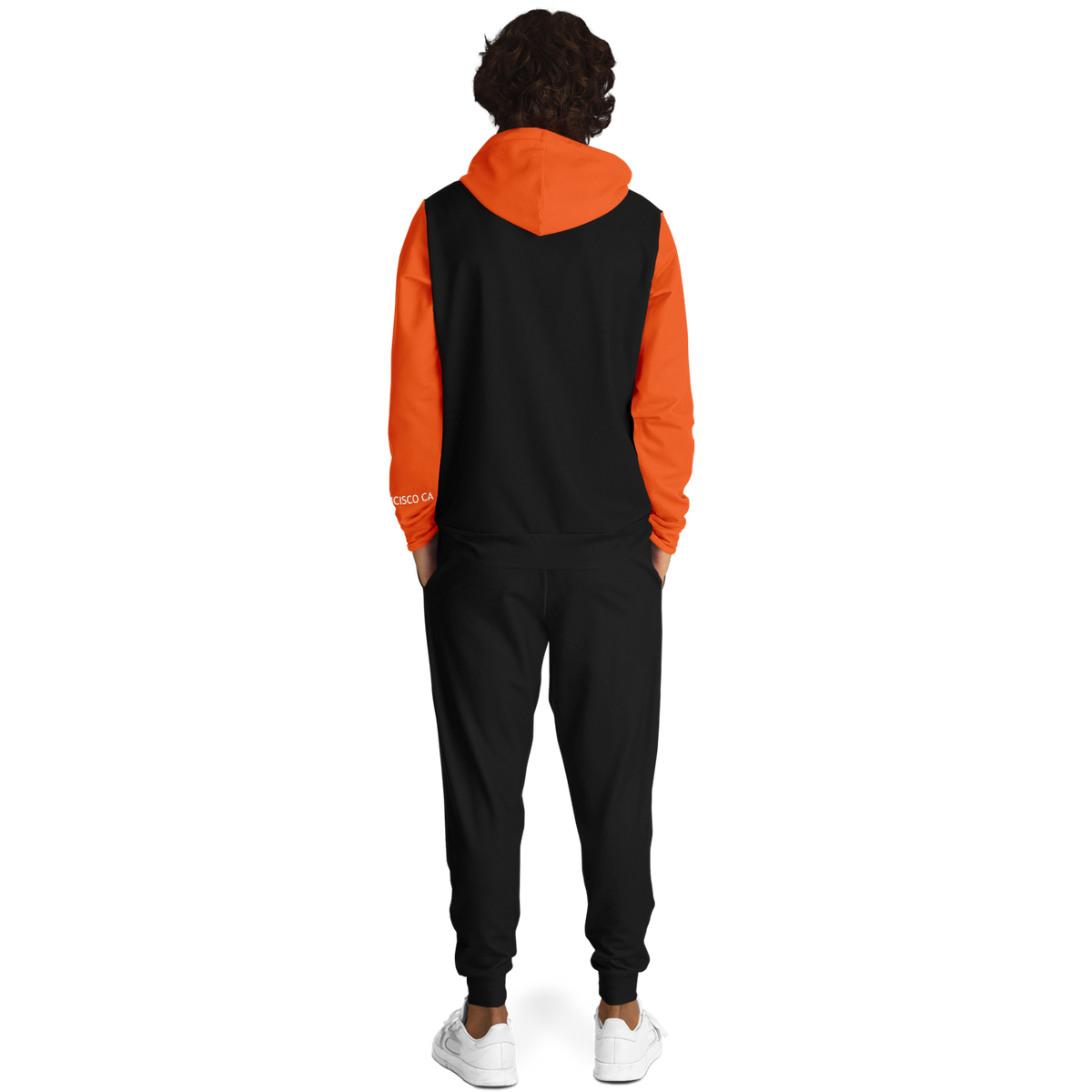 San Francisco Black Orange Hoodie and Joggers
