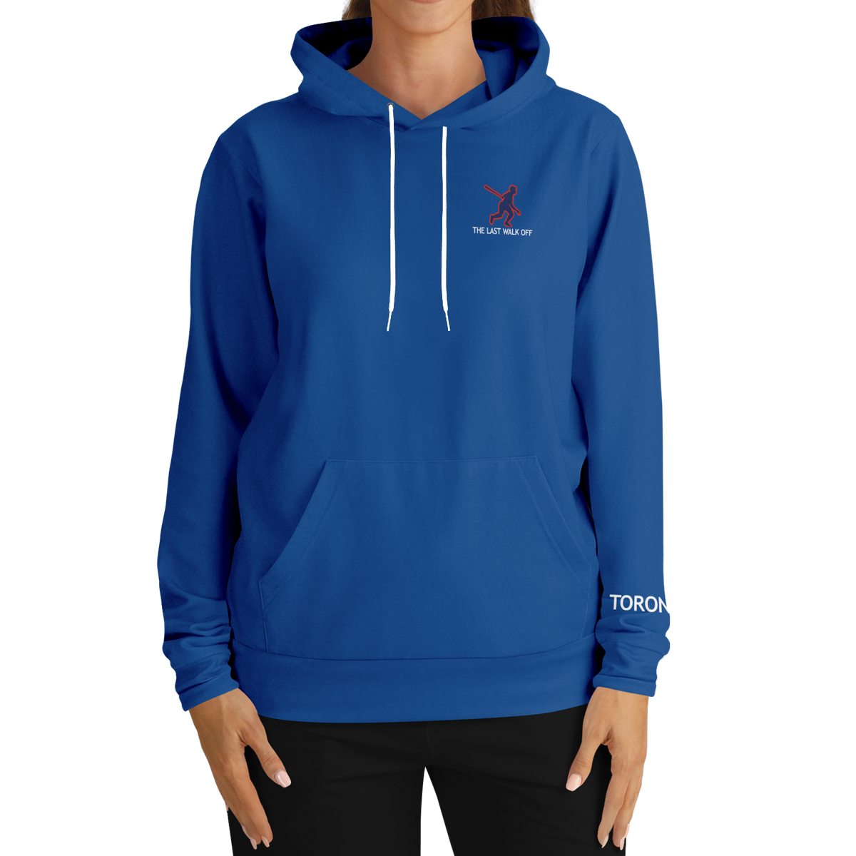 Toronto Blue Hoodie Skyline