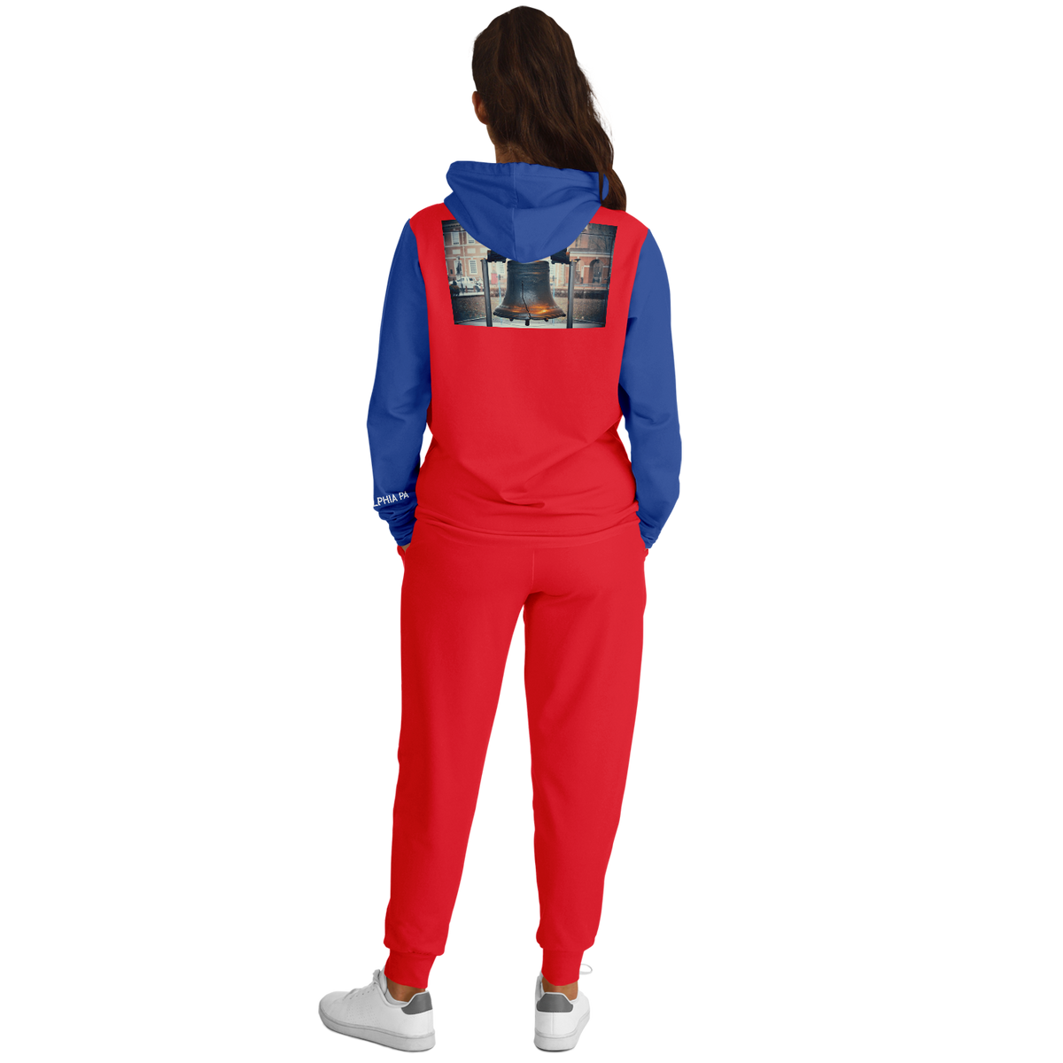 Philadelphia Red Blue Hoodie and Joggers Liberty Bell