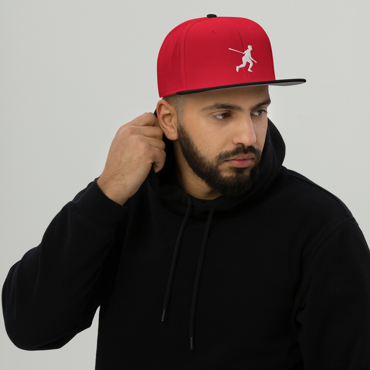 Two Color Snapback Hat 2