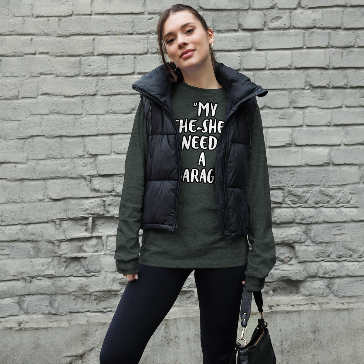 She-Shed Garage Long Sleeve Shirt