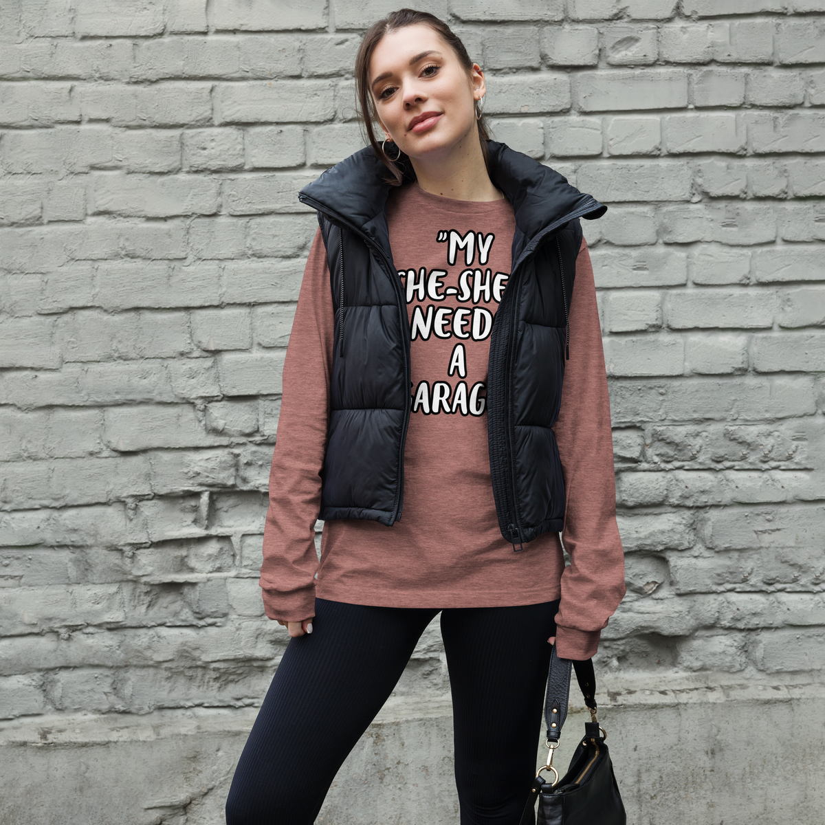 She-Shed Garage Long Sleeve Shirt