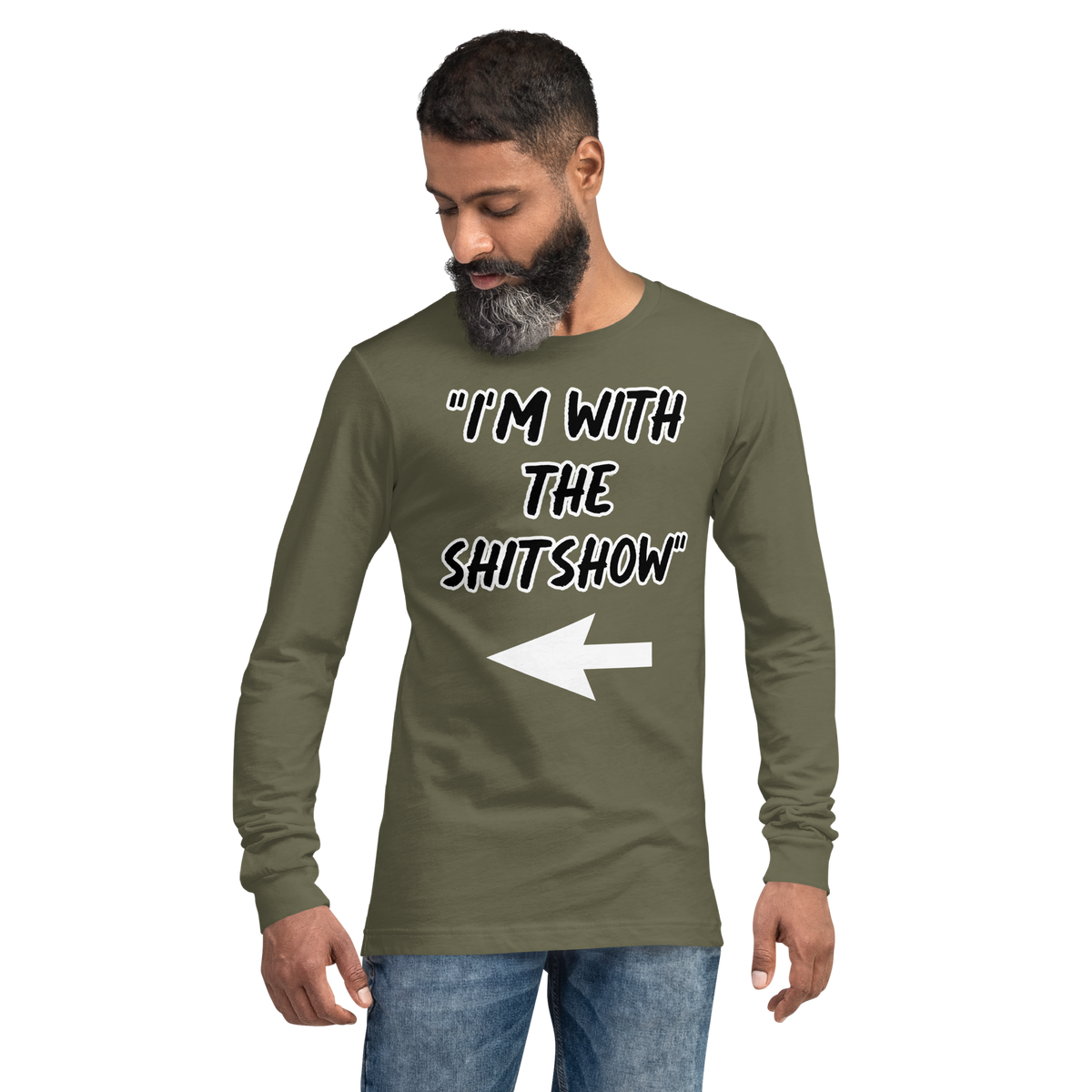 I'm With the Show Long Sleeve Shirt