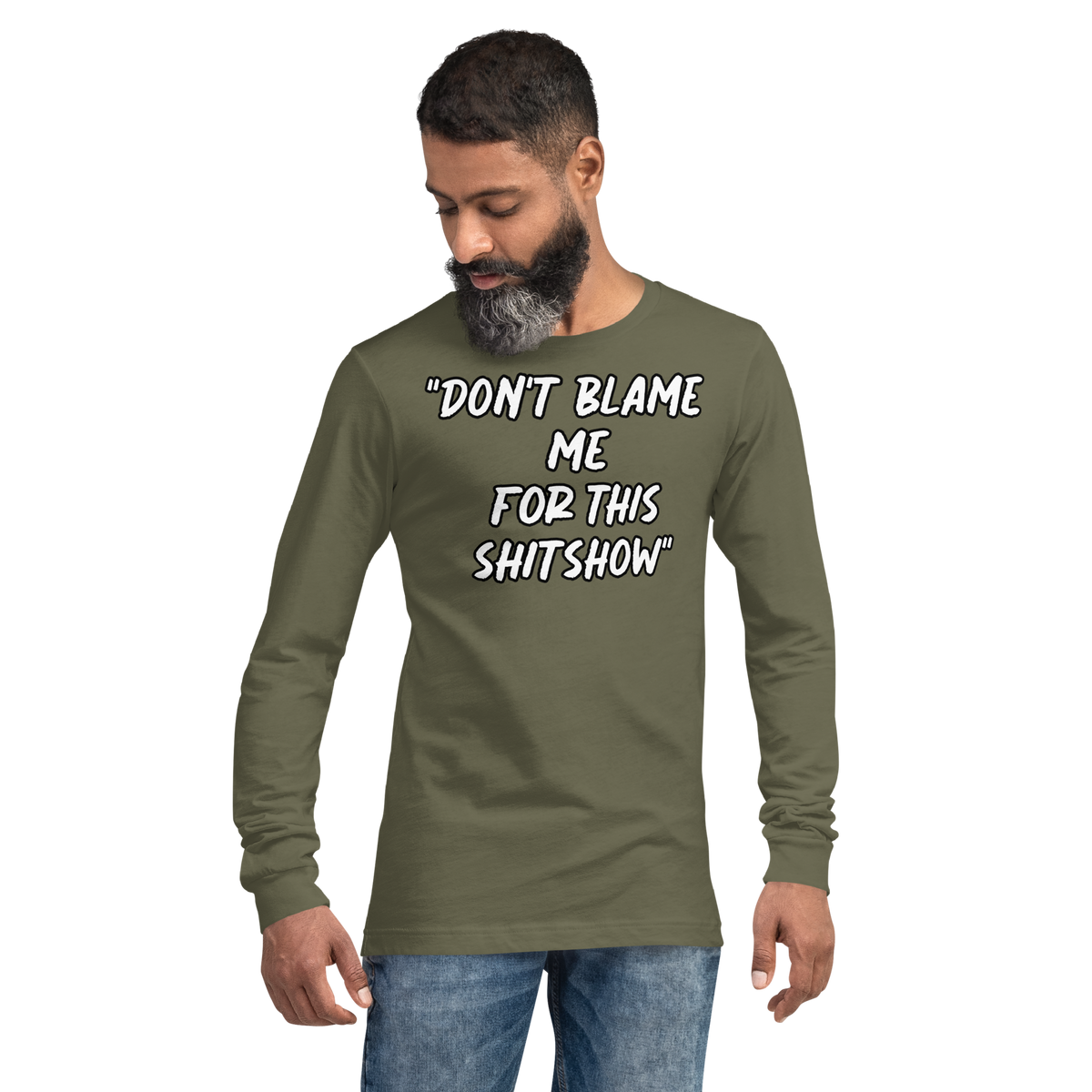Don't Blame Me Show Long Sleeve Shirt