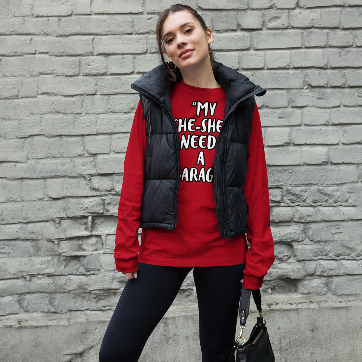 She-Shed Garage Long Sleeve Shirt
