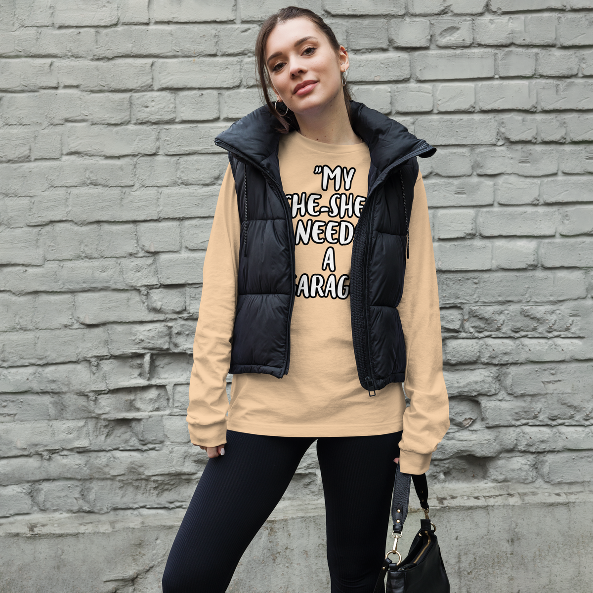 She-Shed Garage Long Sleeve Shirt