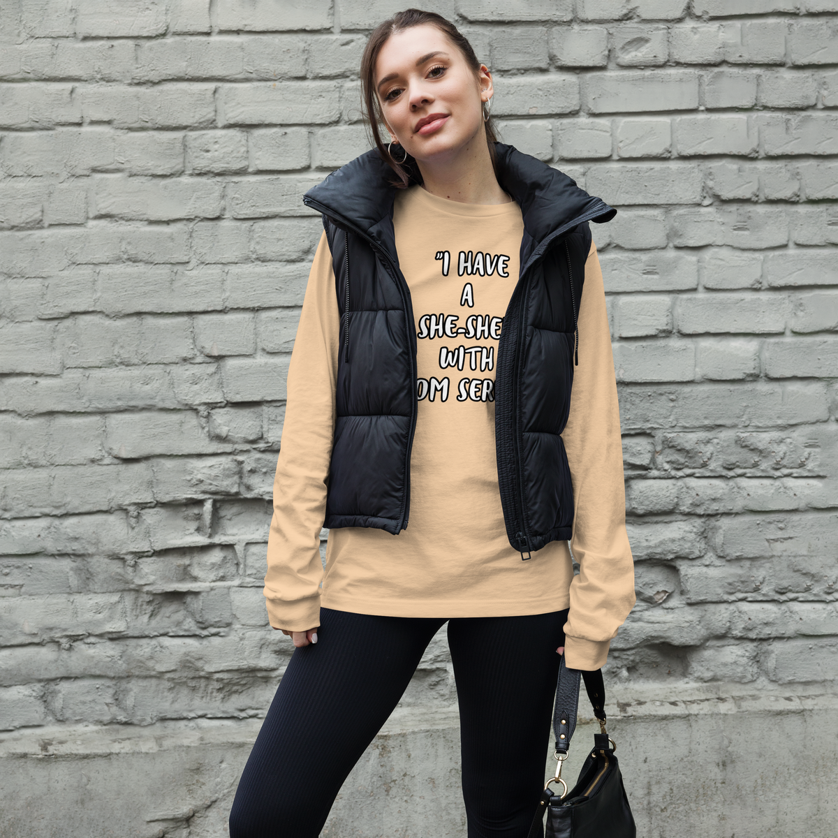 Room Service She-Shed Long Sleeve Shirt