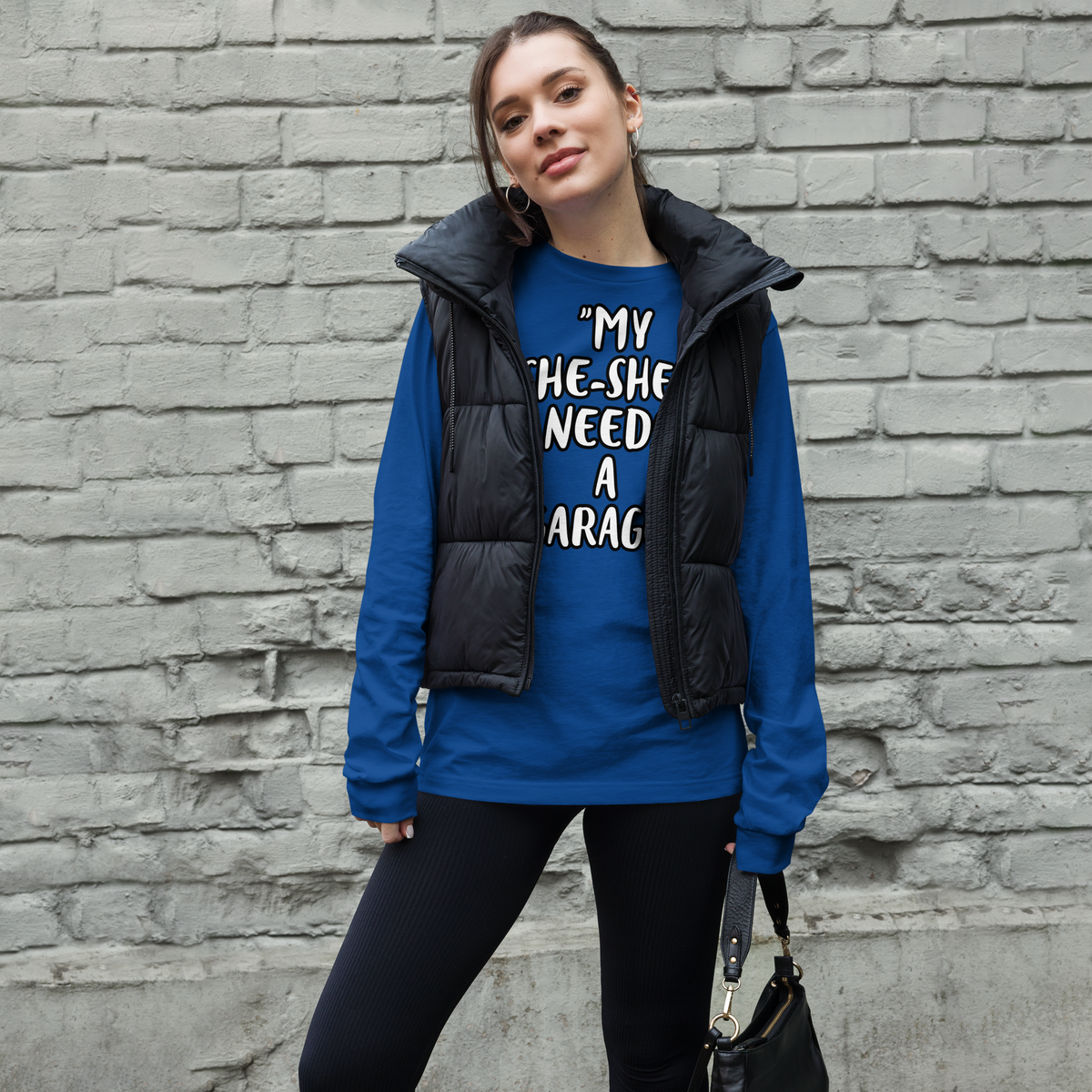 She-Shed Garage Long Sleeve Shirt