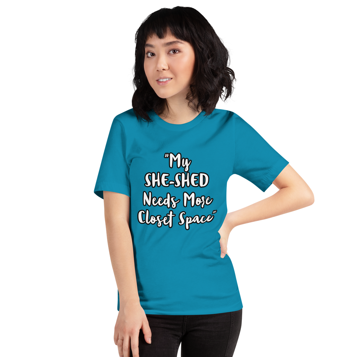 She-Shed Closet Space Shirt