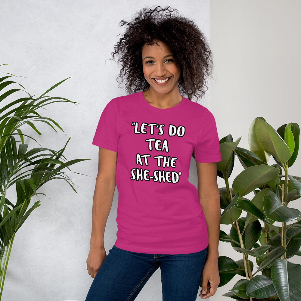 Tea She-Shed T-shirt