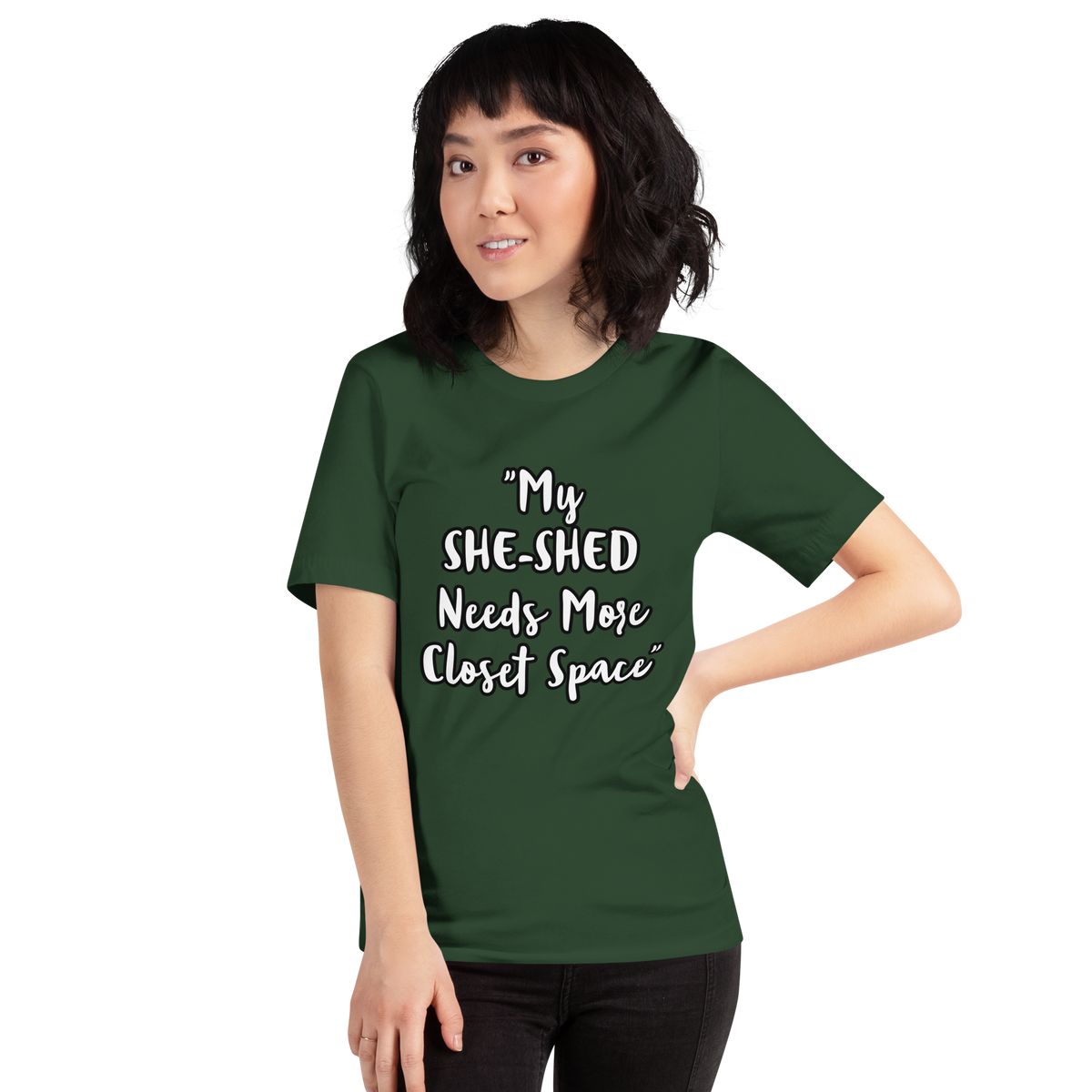 She-Shed Closet Space Shirt