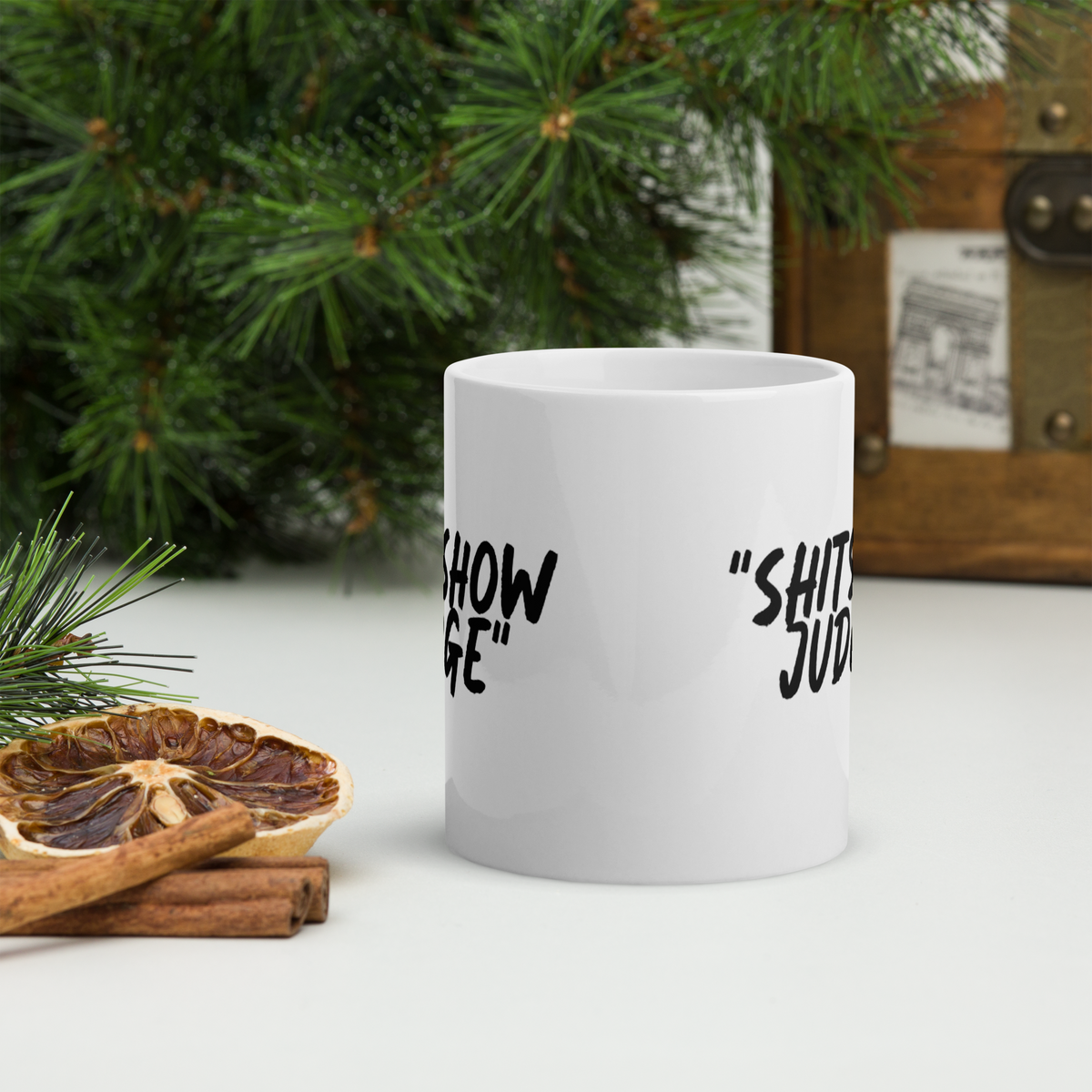 Judge Show White Mug