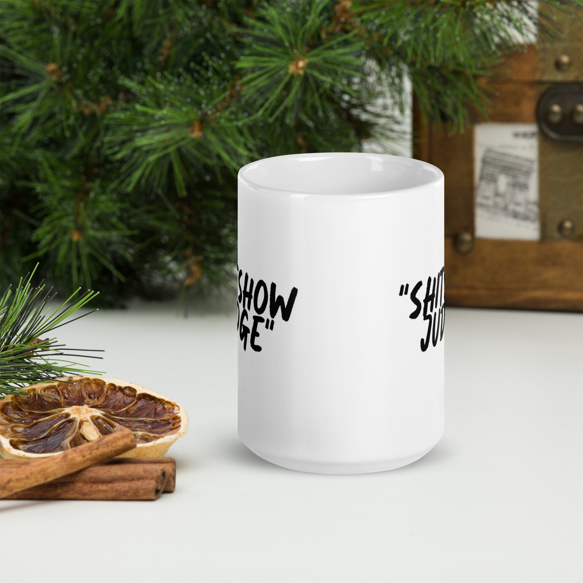 Judge Show White Mug