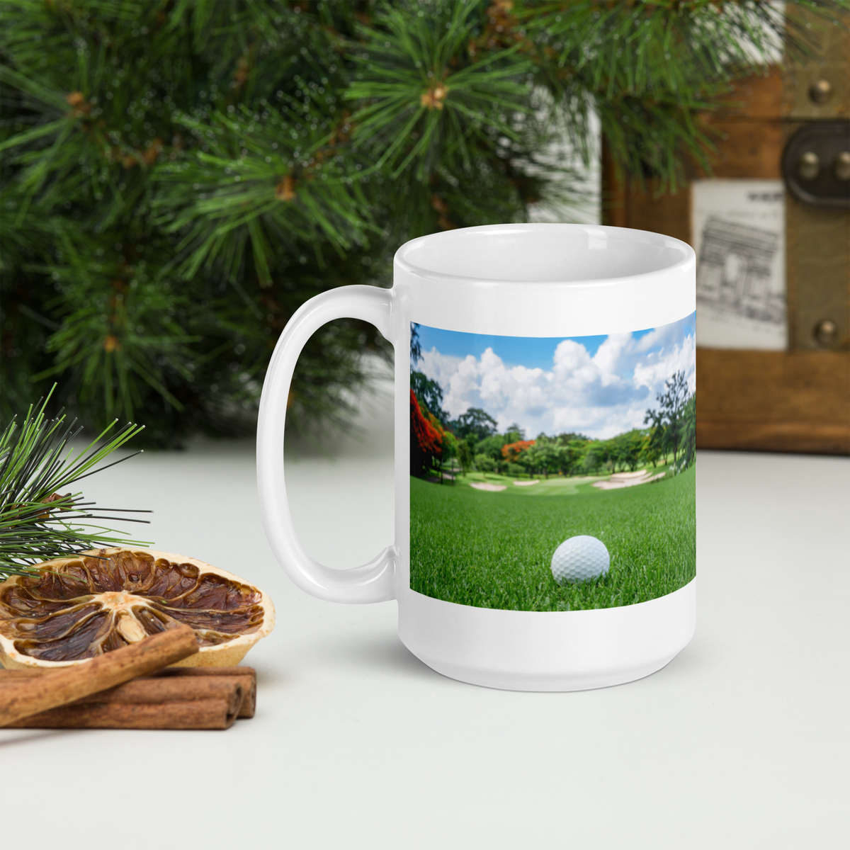 It's a Show Golf White Mug